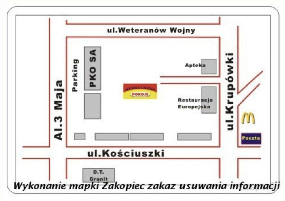 Goralski Domek Walus Zakopane - Scisle Centrum - Jedyny Domek Na Krupowkach Exterior photo